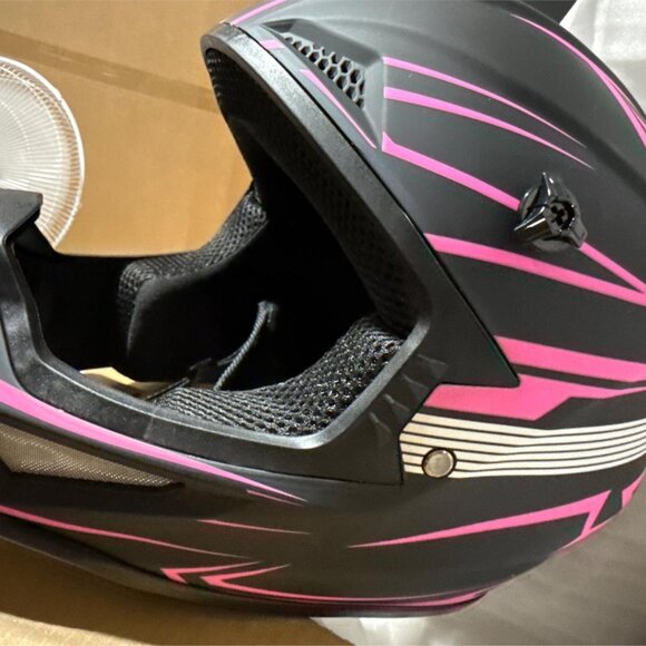 Dirt Bike Helmet Set w/ Gloves, Goggles, Mask(small ) For Youth - Picture 2 of 9